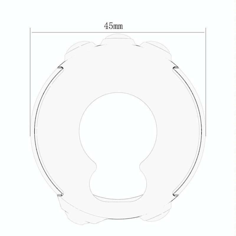 Solid Color Silicone Watch Protective Case for Garmin Fenix 5(White)