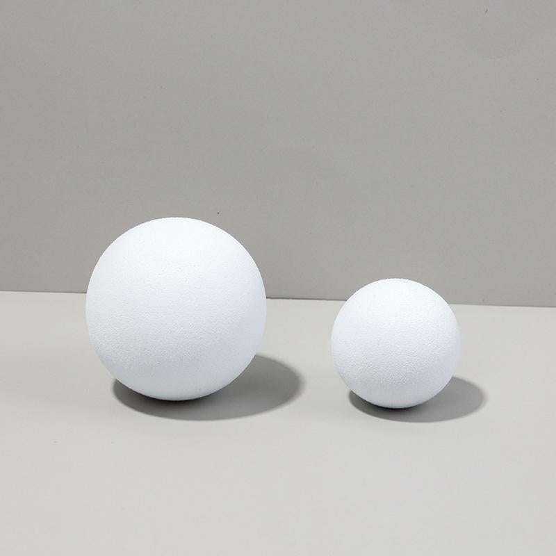 7cm Round Ball + 5cm Round Ball Geometric Cube Solid Color Photography Photo Background Table Sho...