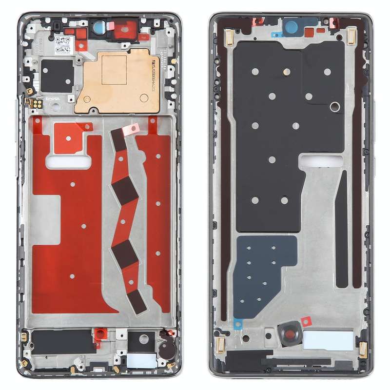 For Huawei nova 10 Front Housing LCD Frame Bezel Plate(Silver)