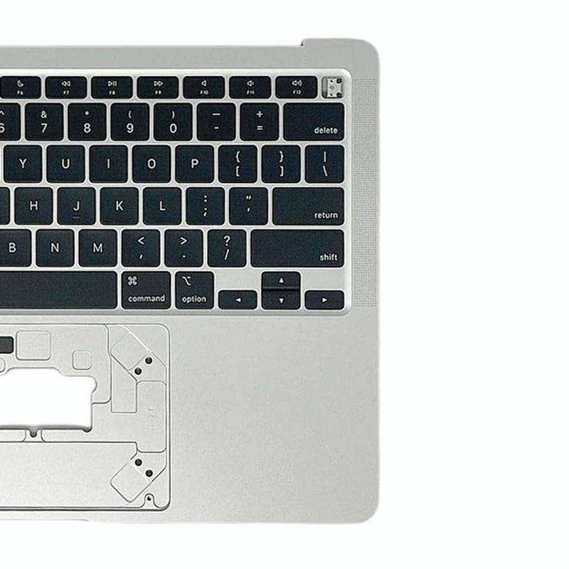 For Macbook Air 13 2020 M1 A2337 EMC3598 C-side Cover + US Edition Key Board (Silver)