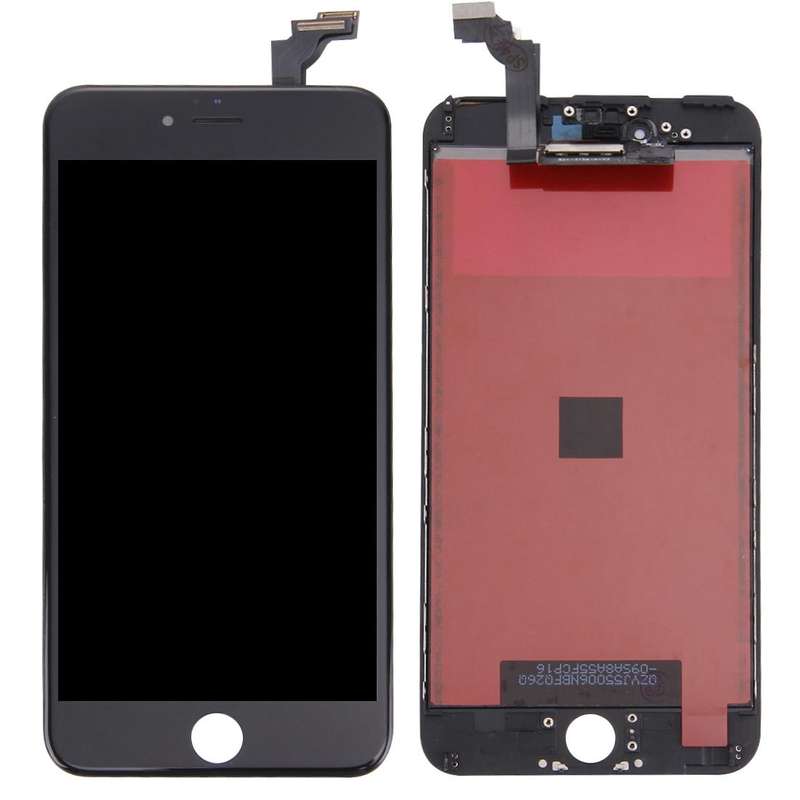 5 PCS Black + 5 PCS White TFT LCD Screen for iPhone 6 Plus Digitizer Full Assembly with Frame