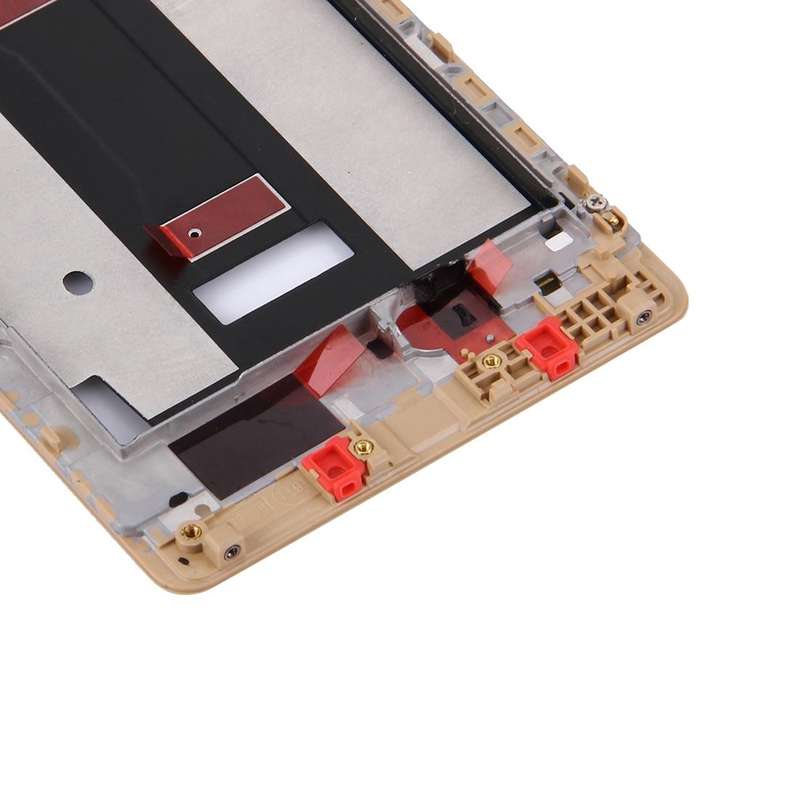 For Huawei Mate S Front Housing LCD Frame Bezel Plate(Gold)