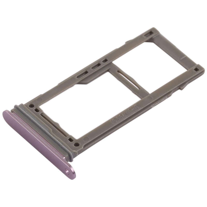 For Galaxy Note9 SIM Card Tray +  Micro SD Card Tray (Purple)