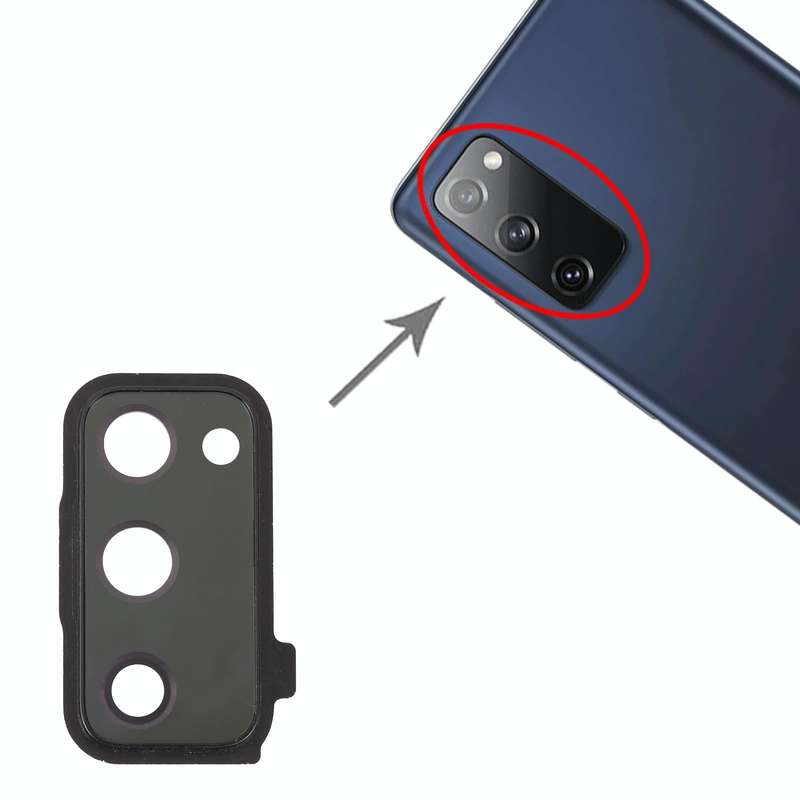For Samsung Galaxy S20 FE Camera Lens Cover (Black)