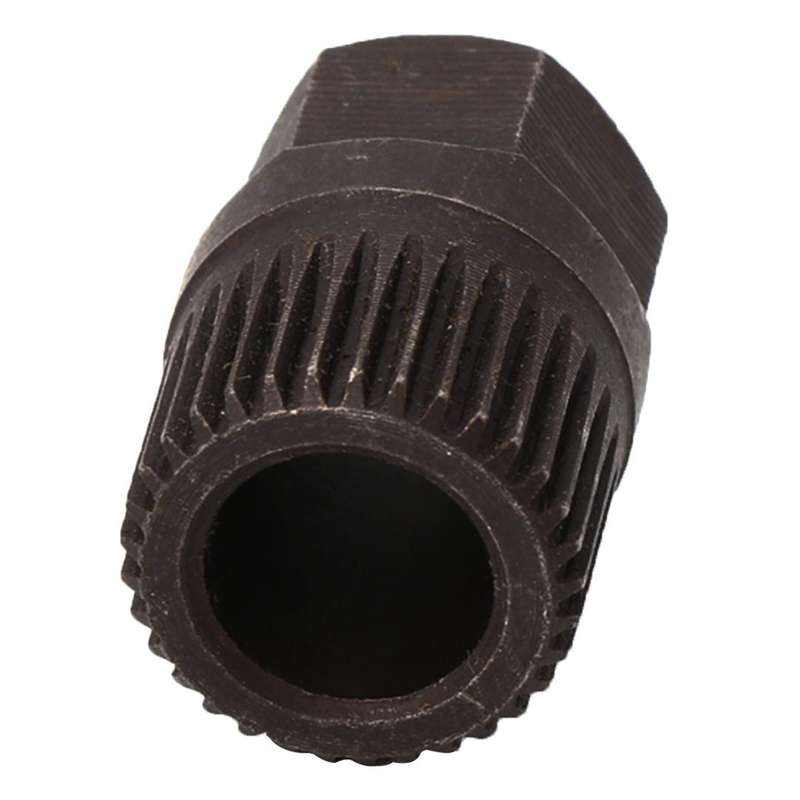 Spline Alternator Clutch Free Wheel Pulley Removal Tools Installations Socket(Black)