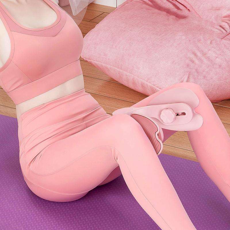 Pelvic Muscle Training Device Beautiful Leg Training Device, Color: Blue Count