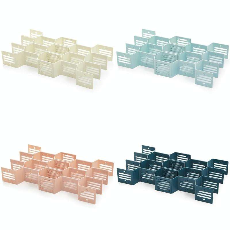 5 PCS TM19009 Drawers Storage Separator Retractable Drawer Divider(White)