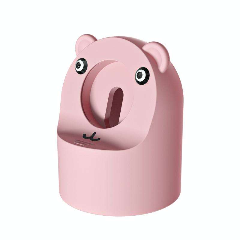 For Apple Watch Smart Watch Silicone Charging Holder without Charger(Pink)