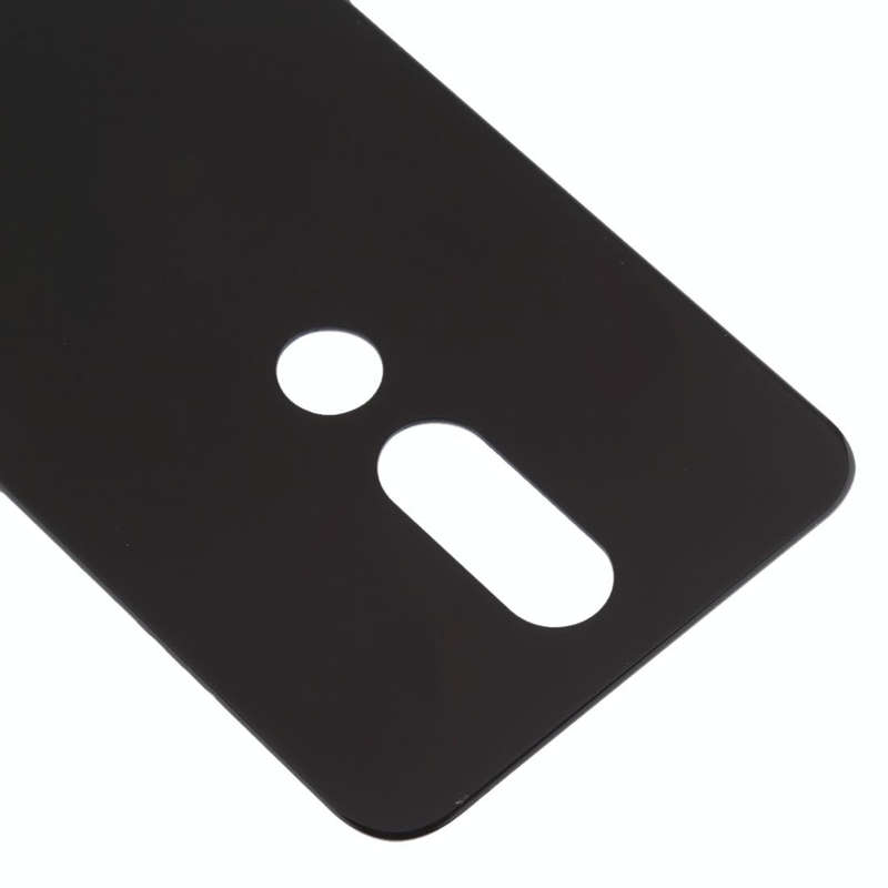 Battery Back Cover for Nokia 7.1 / TA-1100 TA-1096 TA-1095 TA-1085 TA-1097(Black)
