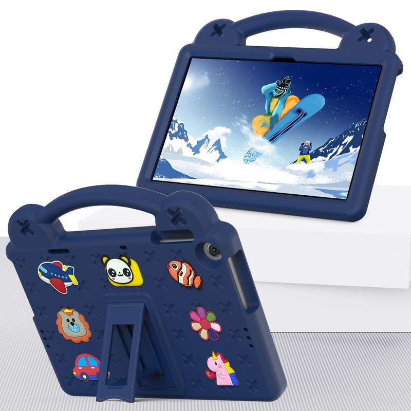 For Lenovo Tab M10 3rd Gen TB328FU / TB328XU 2022 10.1 Handle Kickstand Children EVA Shockproof T...