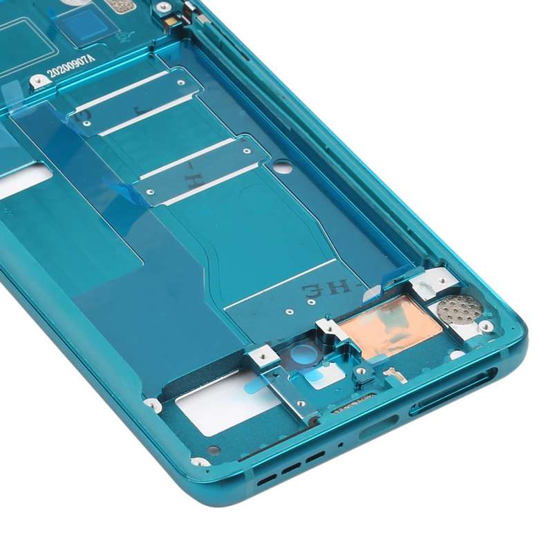 Front Housing LCD Frame Bezel Plate for TCL 10 Pro T799B T799H(Green)