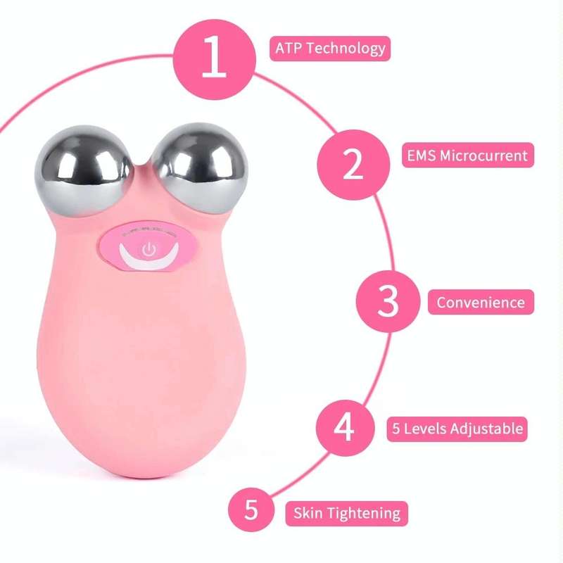 A210 Household Skin Rejuvenation Micro-current Beauty Instrument Facial Radio Frequency Massage I...