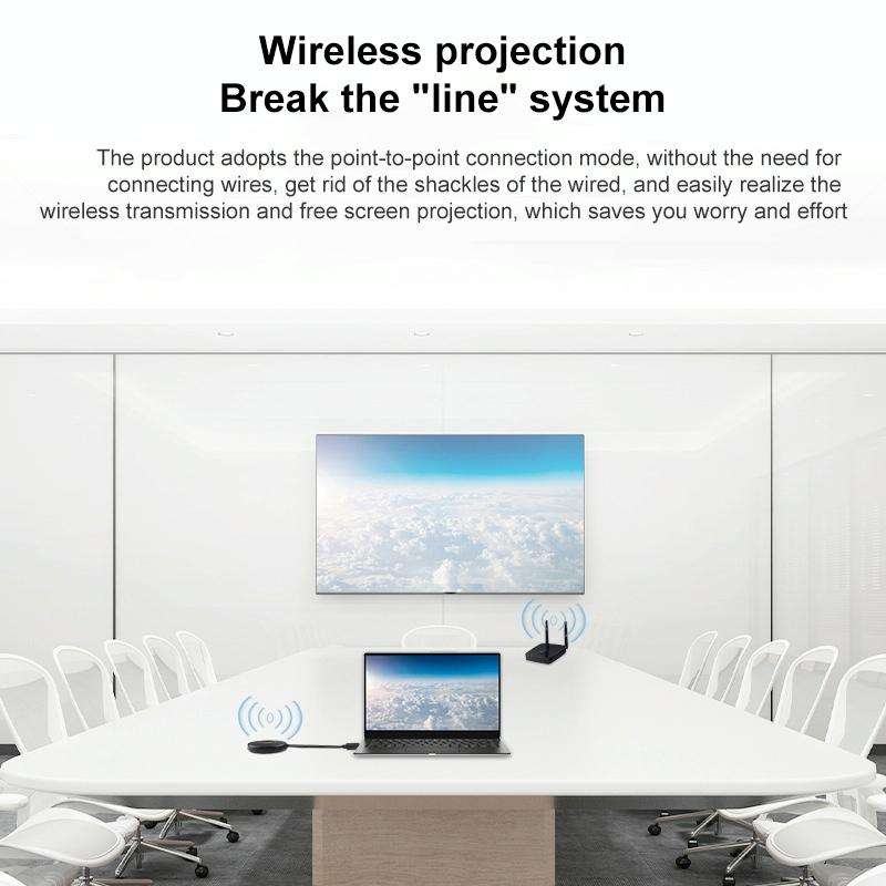 Measy A20W Wireless HDMI Transmitter and Receiver, Transmission Distance: 50m
