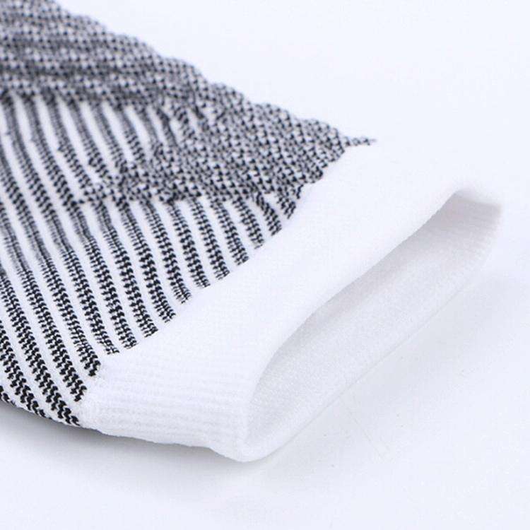 Foot Anti Fatigue Compression Foot Sleeve for Man and Women, Size:L/XL(Pure Skin Color)