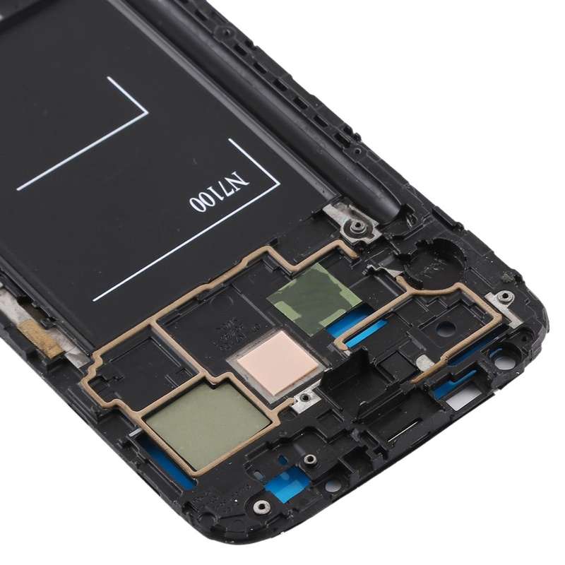 For Galaxy Note II / N7100 High Qualiay Full Housing  Chassis (LCD Frame Bezel + Back Cover) (Black)
