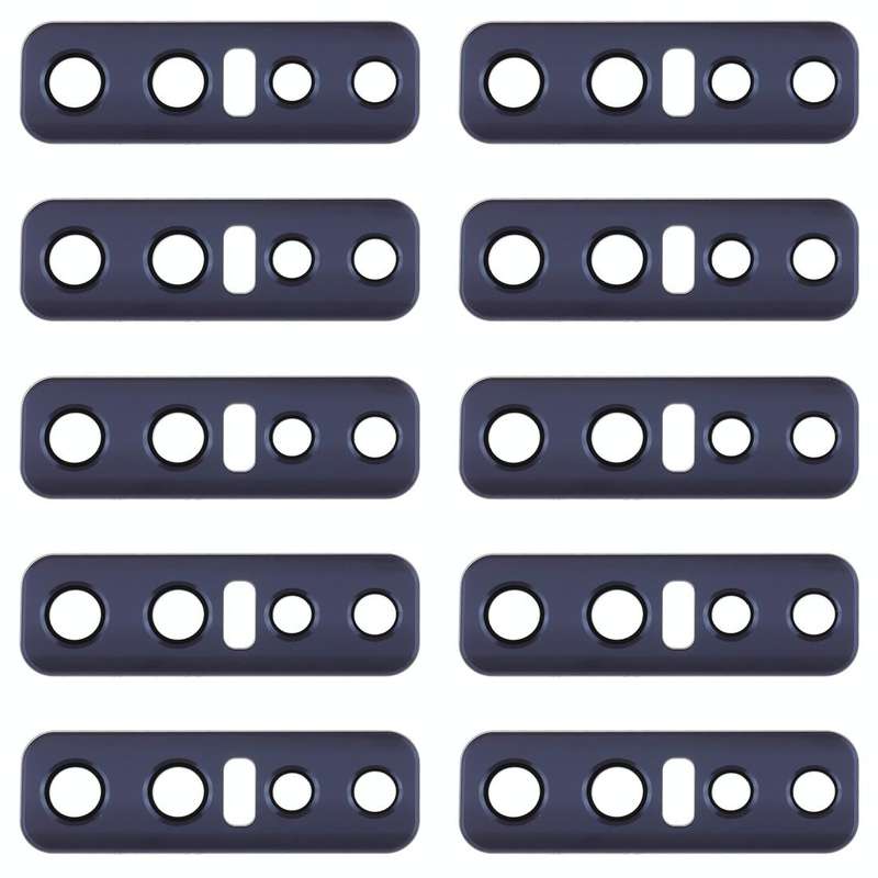 For Vivo V17 Pro 10pcs Back Camera Lens (Black)
