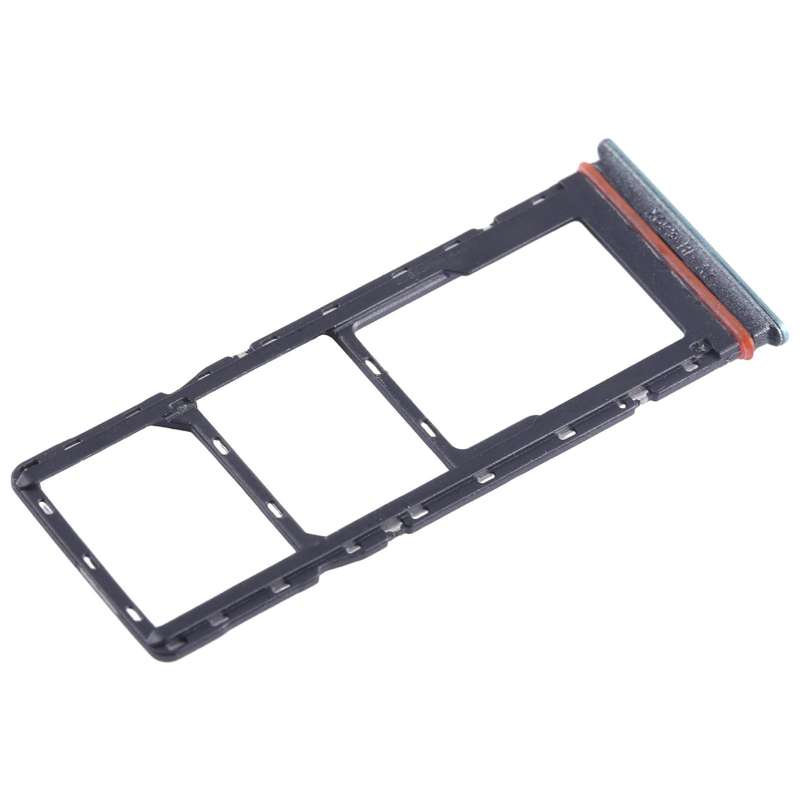 For Infinix Note 11i SIM Card Tray + SIM Card Tray + Micro SD Card Tray (Green)