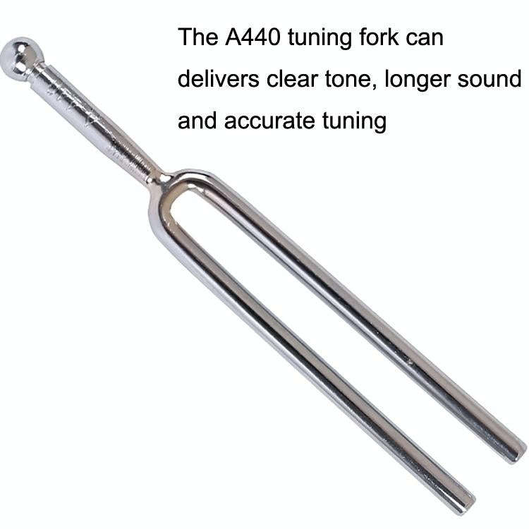 2 PCS Resonant Standard Teaching Sound Fork Stainless Steel Violin Instrument Music Sound Fork(Si...