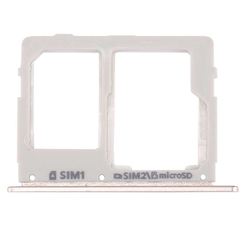 For Galaxy C7 Pro / C7010 & C5 Pro / C5010 SIM Card Tray + SIM / Micro SD Card Tray (Gold)