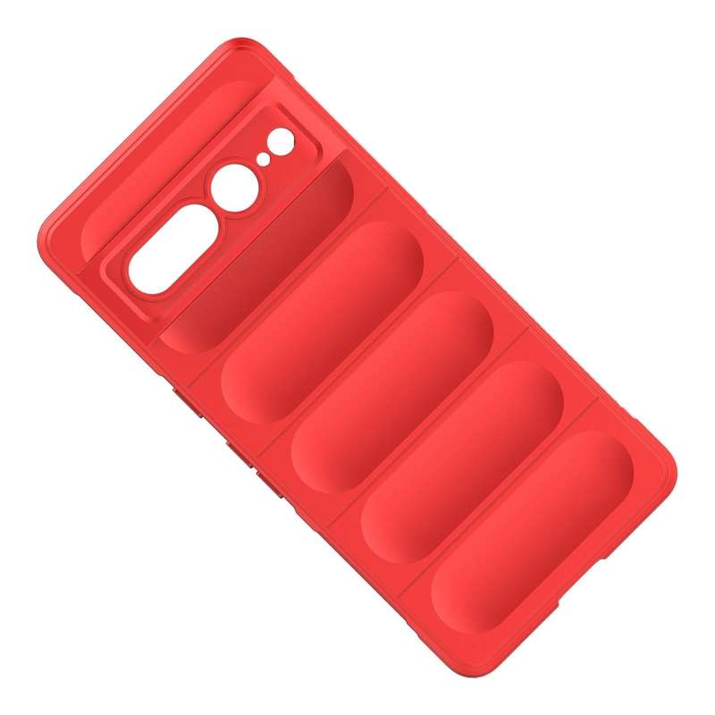 For Google Pixel 7 Pro Magic Shield TPU + Flannel Phone Case(Black)