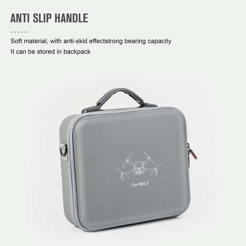 For DJI Mini 3 / RC-N1 STARTRC Shoulder Storage Bag Handbag (Grey)