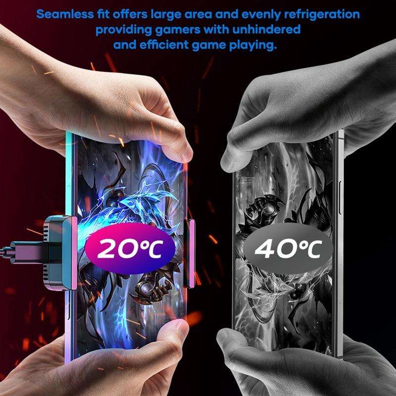 ROCK i100 Stretchable Semiconductor Cooling Mobile Phone Radiator for Phones Below 86mm Width, wi...