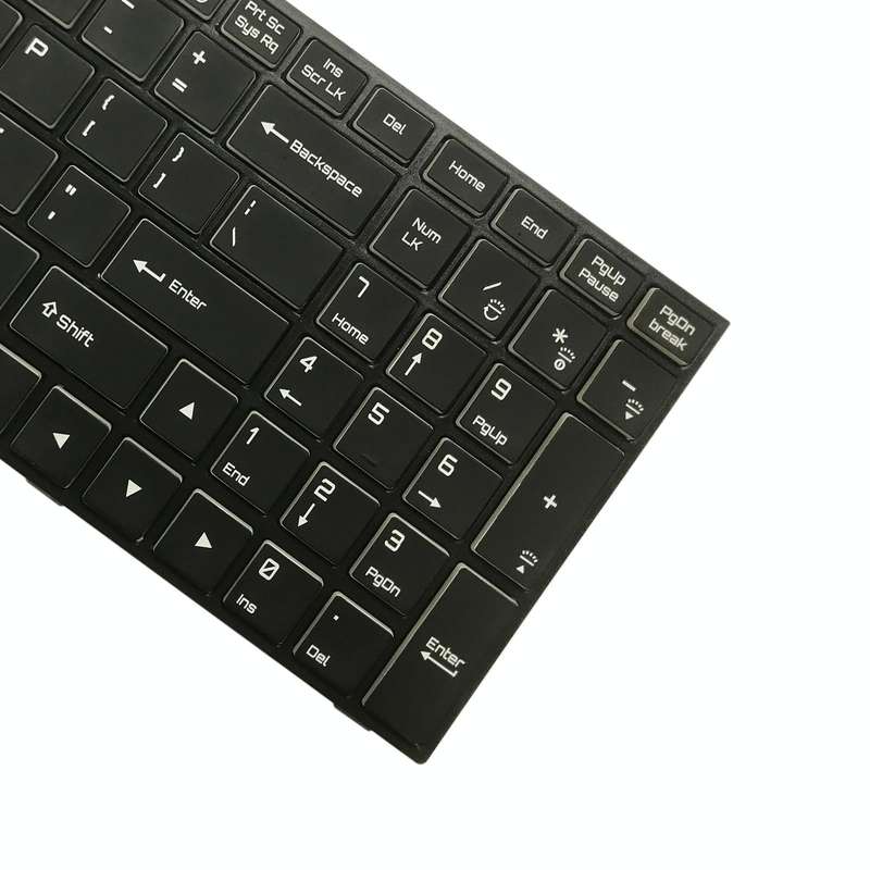 US Version Keyboard With Back Light for Hasee G10 Z8 Z7M Z7-CT5NA7NA7GS KPZGZ GX9 911PLUS CN95S01