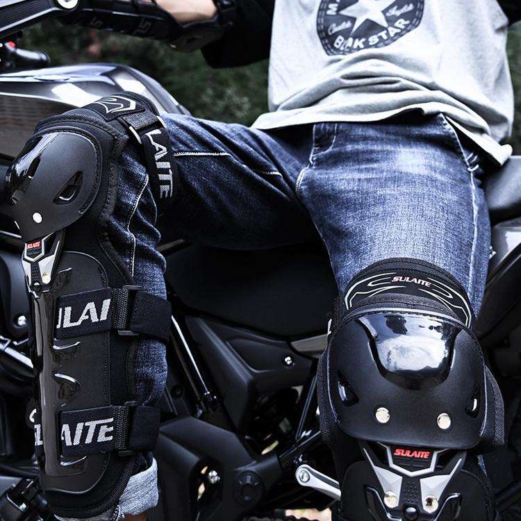 SULAITE Motorcycle Riding Protective Gear Four Seasons Anti-Fall Warm Windshield Rider Equipment,...