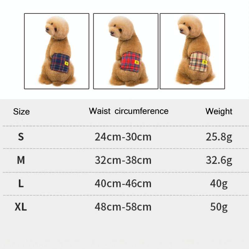Pet Physiological Pants Male Dog Anti-Harassment Polite Belt, Size: XL(Red)