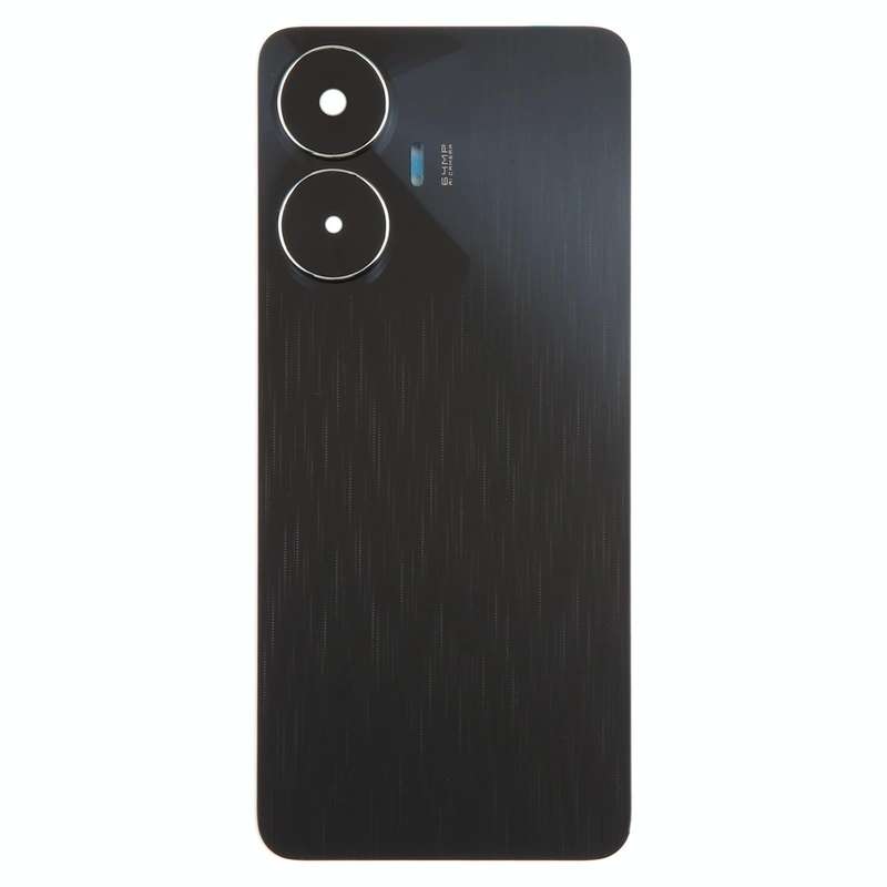 For Realme C55 Original Battery Back Cover with Camera Lens Cover(Black)