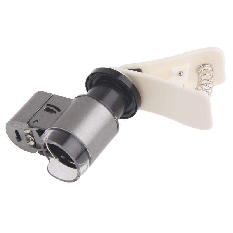 65X Zoom Digital Mobile Phone Microscope Magnifier with LED Light & Clip for Galaxy Note III / N9...