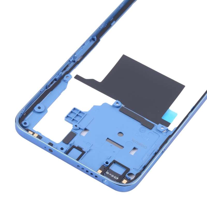 Original Middle Frame Bezel Plate for Xiaomi Poco M4 Pro 4G MZB0B5VIN(Blue)