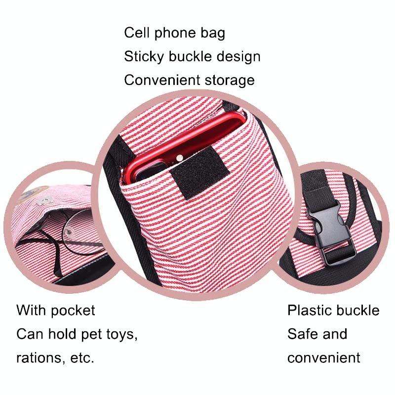 LOVOYAGER Diagonal Pet Backpack Small Dog And Cat Travel Bag, Style: Summer Mesh Black