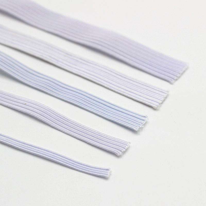 Stretch Rope Clothing Elastic Ribbon Trim Sewing Fabric DIY Garment Accessories, Width:3mm 180 Ya...