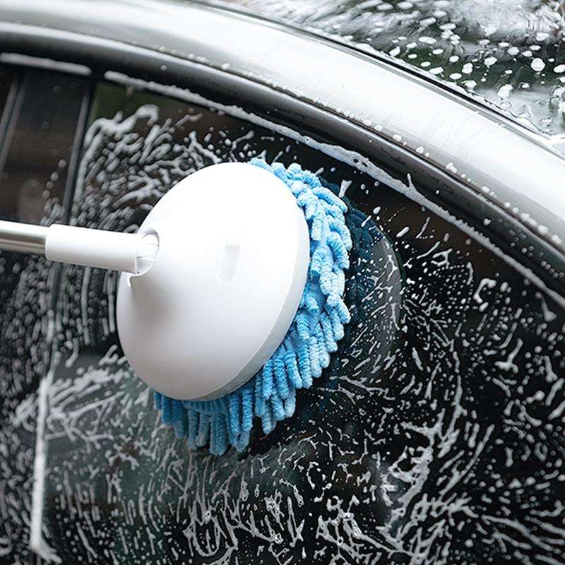 Wireless Electric Intelligent Telescopic Glass Wipe Window Cleaner (White)