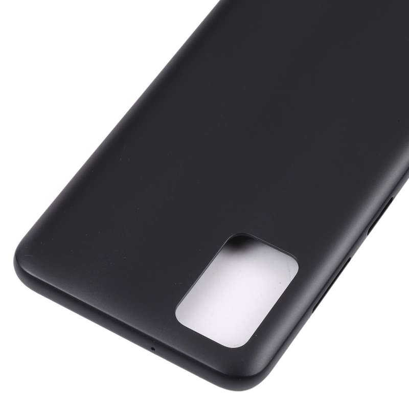 For Samsung Galaxy A03S SM-A037F Battery Back Cover (Black)