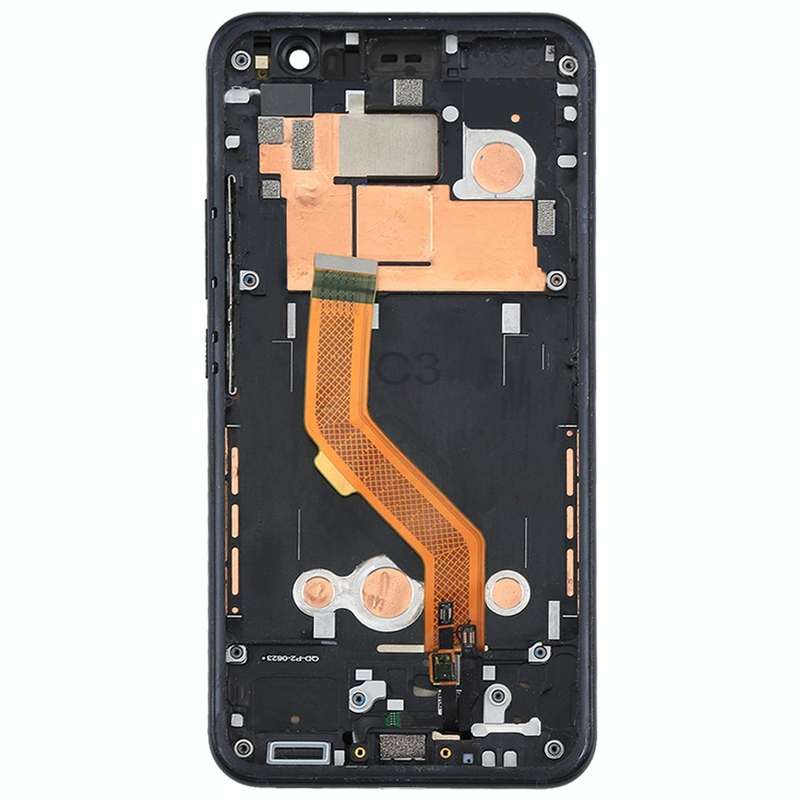 Original LCD Screen for HTC U11 Digitizer Full Assembly with Frame (Black)