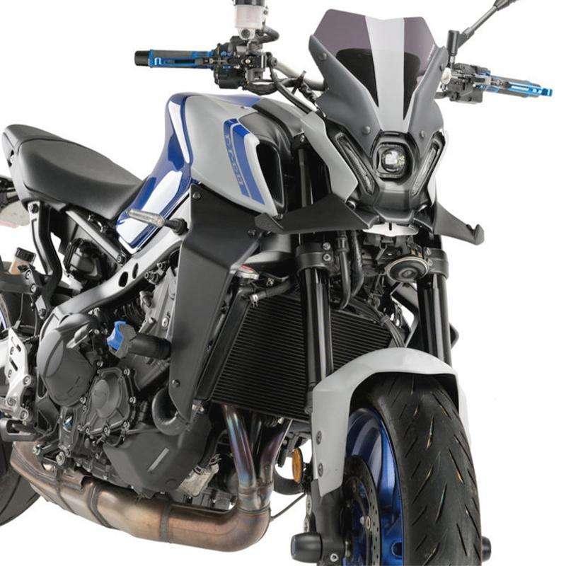 For Yamaha MT-09 2021-2023 Motorcycle Sport Downforce Naked Forntal Spoilers Aerodynamic Wing Def...