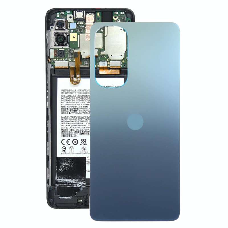 For Motorola Edge 30 Original Battery Back Cover(Blue)