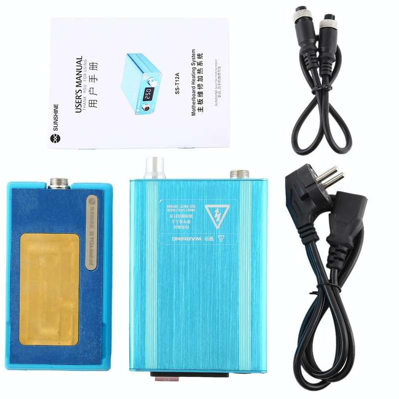 SUNSHINE SS-T12A-Android CPU Motherboard Heating Table Repair Disassembly Platform, EU Plug