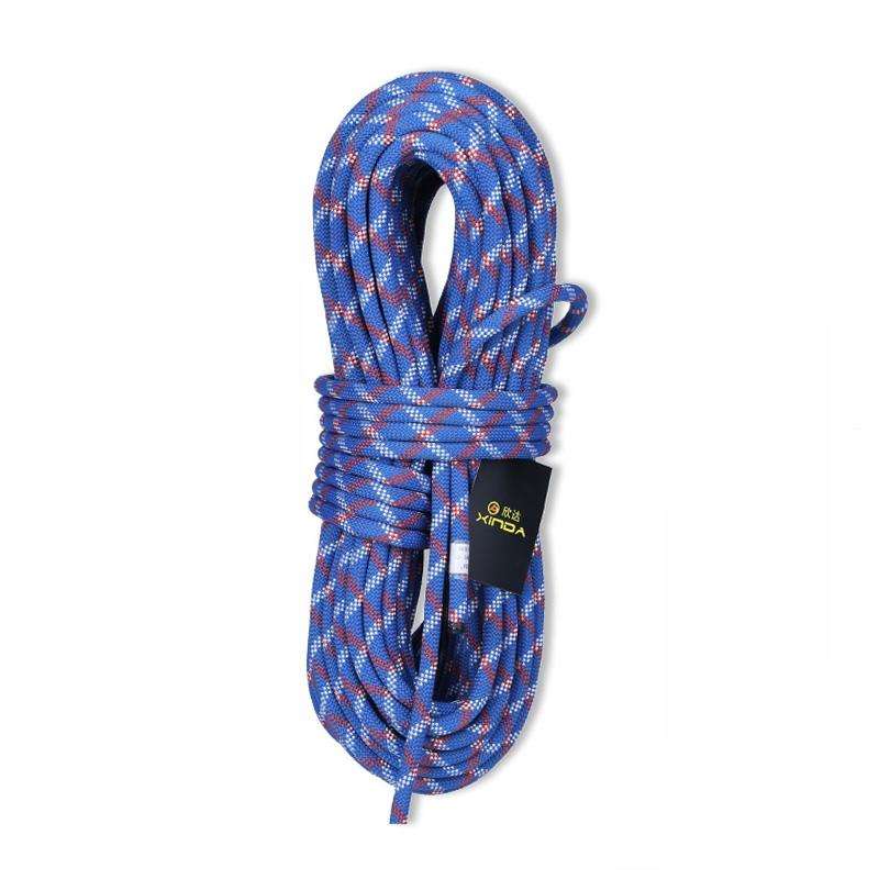 XINDA XD-S9801 Static Rope Outdoor Climbing Rope Speed Down High-Altitude Homework Safety Rope, L...