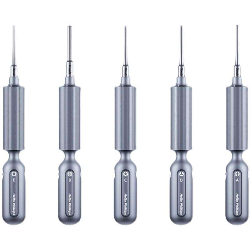 Qianli Super Tactile Grip-Type Precision Silent Dual-Bearing Screwdriver, Series: Type A Phillips