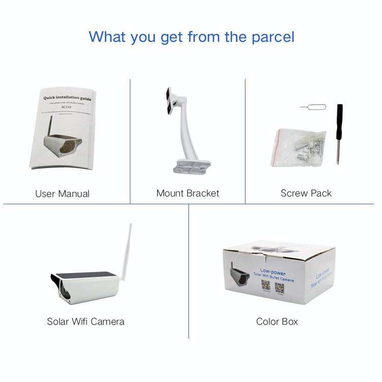 YS-Y4 1080P HD Solar Wifi Battery Camera, Support Motion Detection & Infrared Night Vision & SD C...