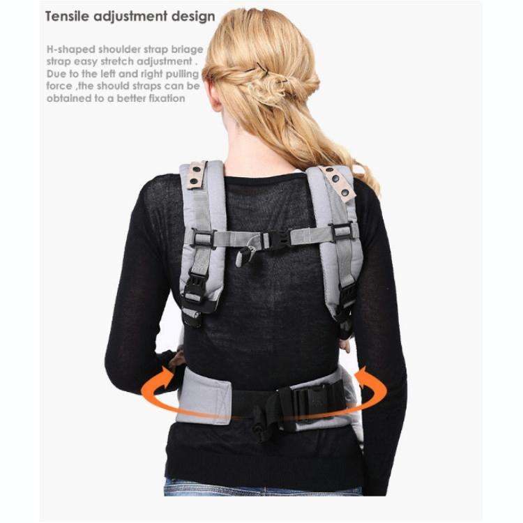 Four Seasons Multifunctional Baby Carrier(Breathable Blue)