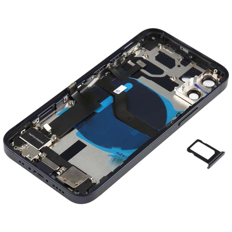 Battery Back Cover Assembly (with Side Keys & Speaker Ringer Buzzer & Motor & Camera Lens & Card ...