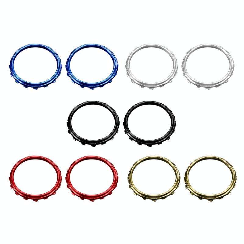 For Xbox One Elite 1pair 3D Replacement Ring Handle Accessories, Color: Silver Plating