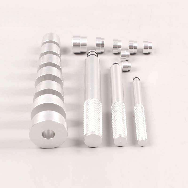 17 In 1 Small Aluminum Alloy Bearing Disassembly Tool Bearing Installation Extractor(Blue)