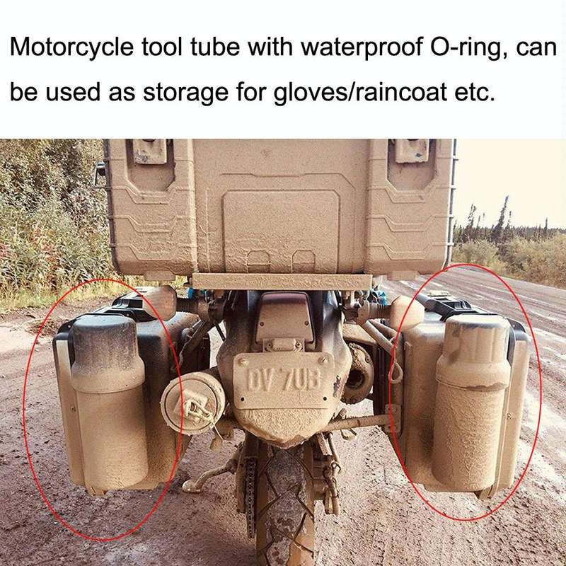 Universal Motorcycle Tool Tube Retrofit Parts, Wide: 84mm