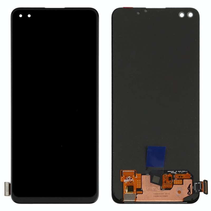 Original AMOLED Material LCD Screen and Digitizer Full Assembly for OPPO Reno4 4G