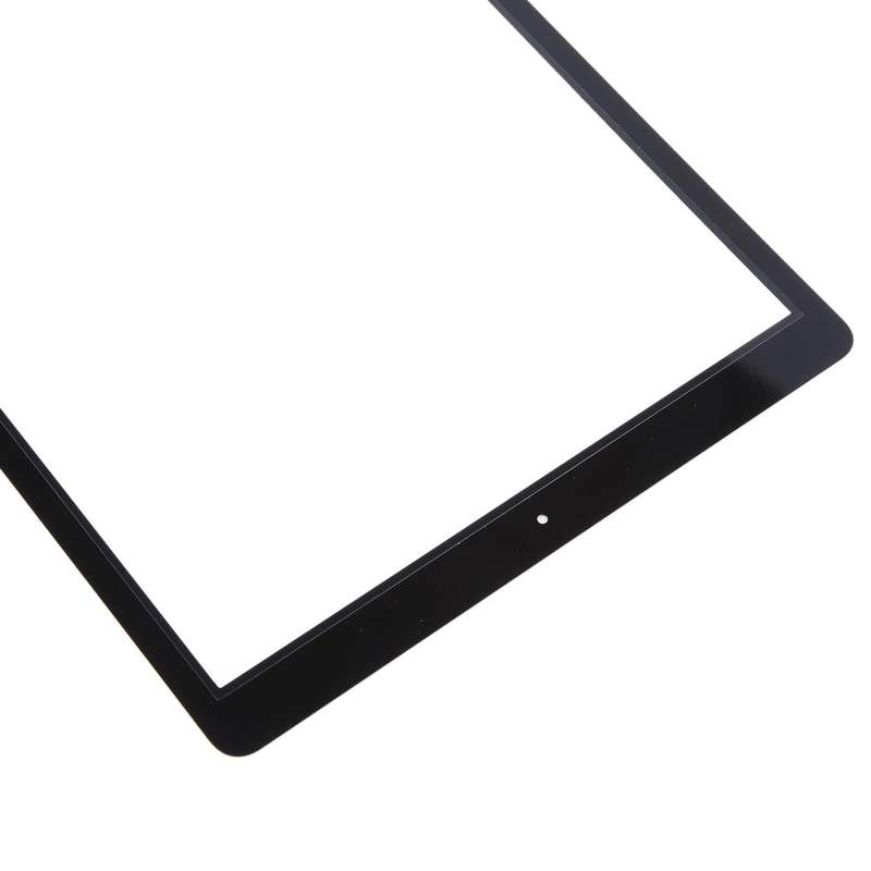 For iPad Pro 12.9 2017 Front Screen Outer Glass Lens with OCA Optically Clear Adhesive(Black)